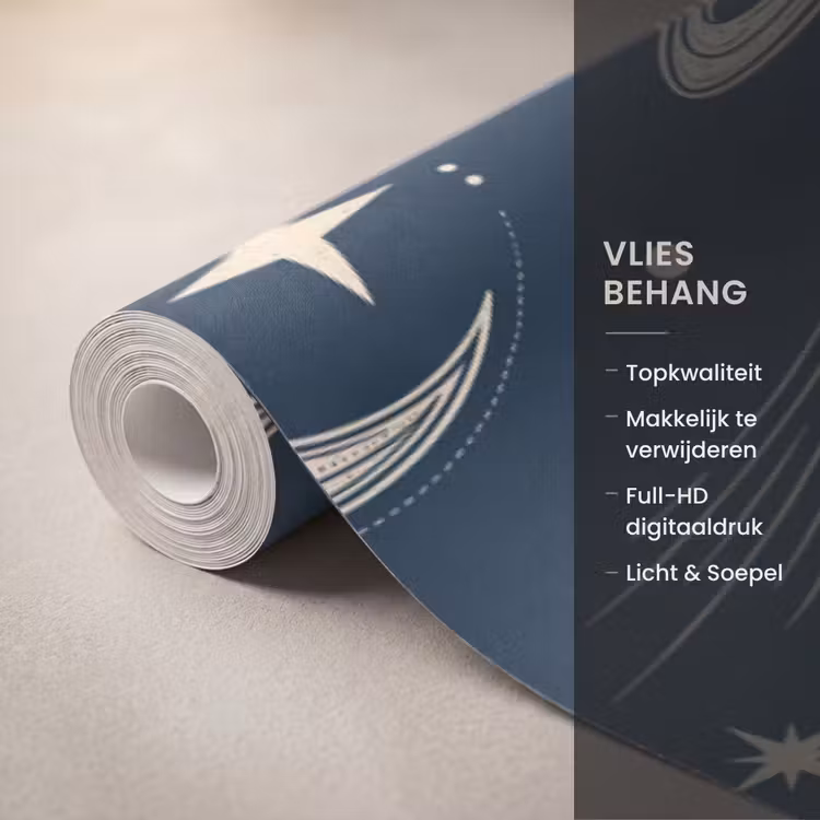 Behang - Zon Maan Sterren β 3