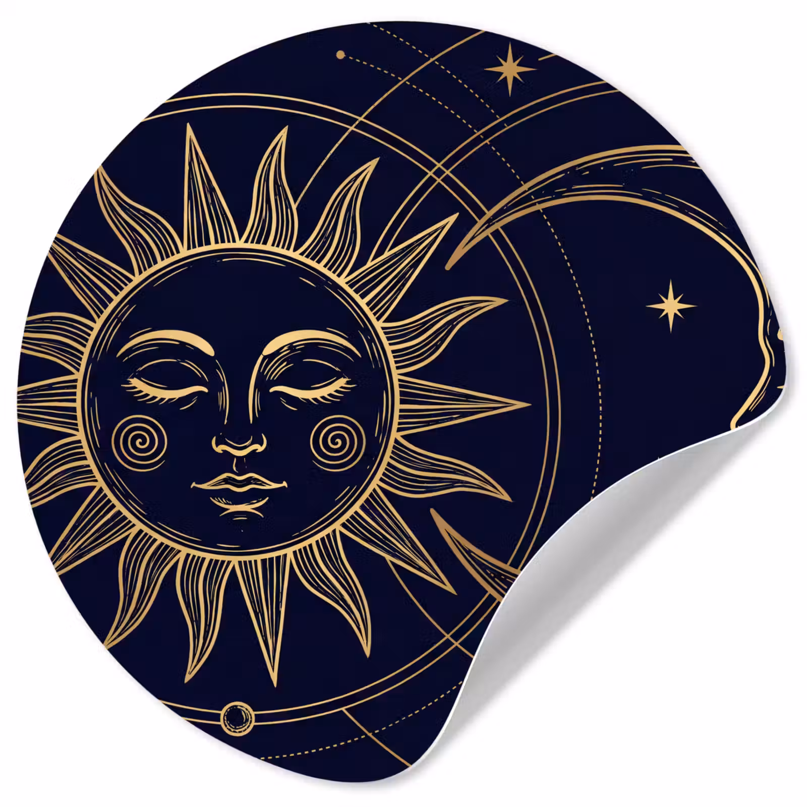 Behangcirkel - Zon - Maan - Astrologie — 1