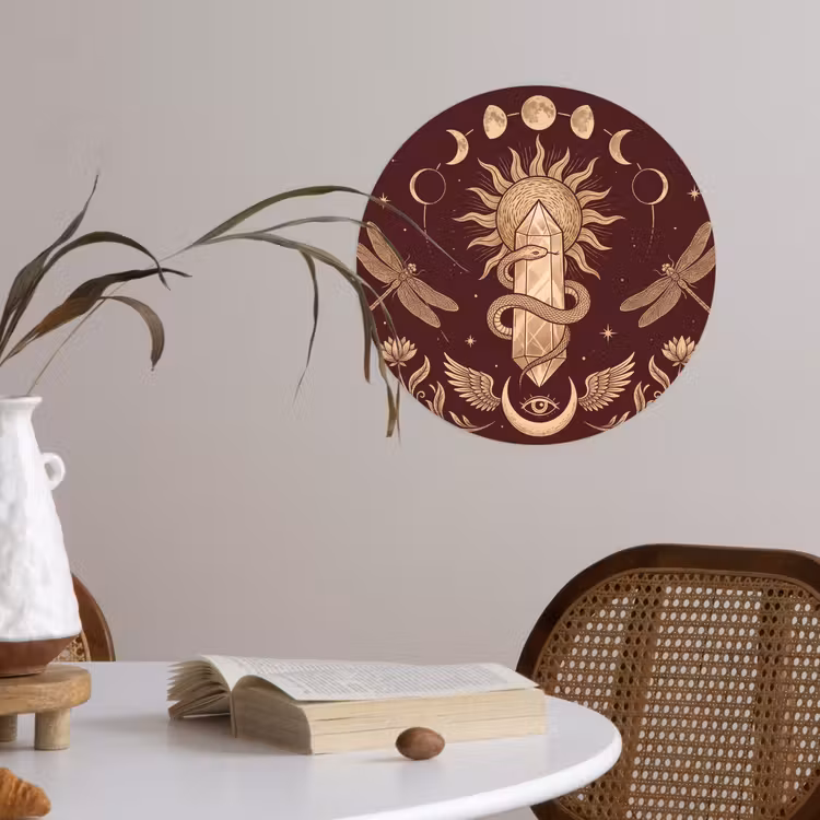 Behangcirkel - Mystiek - Hemel - Goud — 4