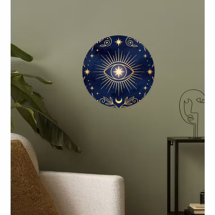 Behangcirkel - Oog - Patroon - Mystiek — 3