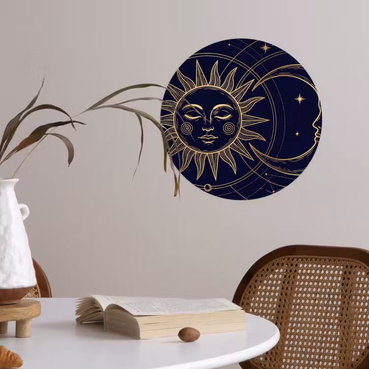 Behangcirkel - Zon - Maan - Astrologie — 4