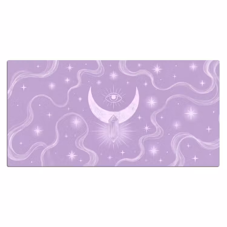 Bureau onderlegger - Maan - Mystiek - Paars — 2