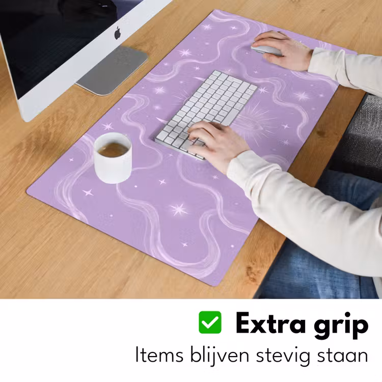 Bureau onderlegger - Maan - Mystiek - Paars — 6