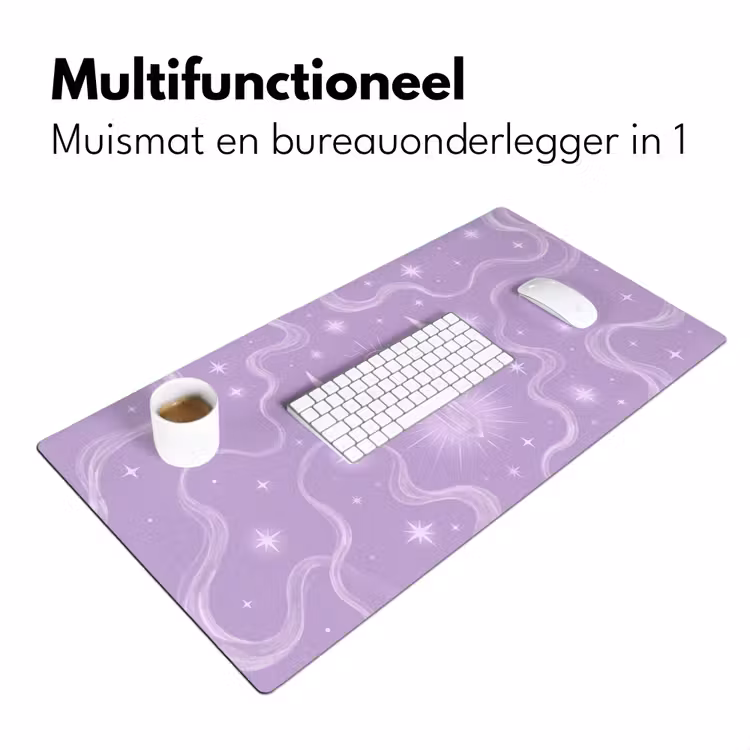Bureau onderlegger - Maan - Mystiek - Paars — 7