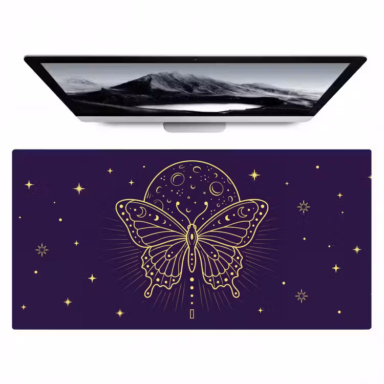 Bureau onderlegger - Vlinder - Maan - Mystiek — 1