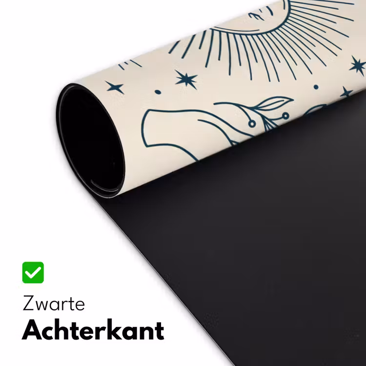 Bureau onderlegger - Zon Maan Illustratie — 5