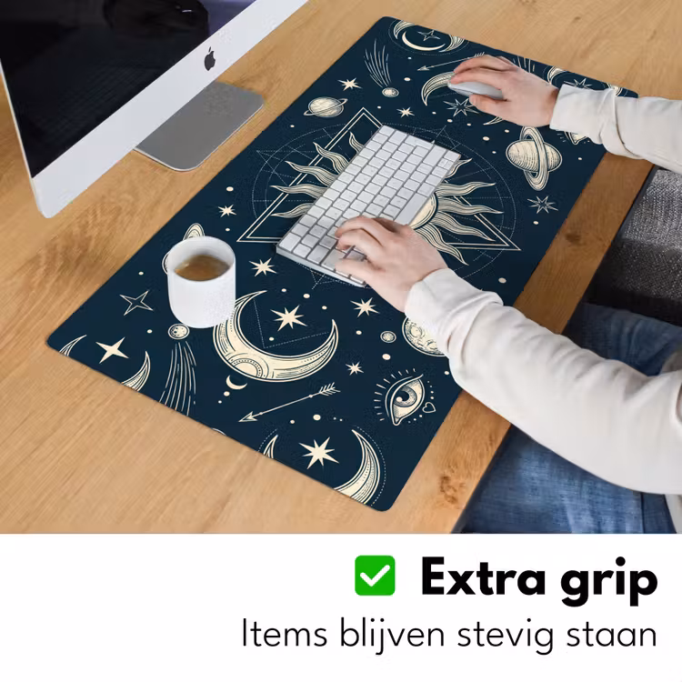 Bureau onderlegger - Zon Maan Sterren — 6