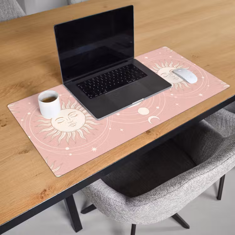 Bureau onderlegger - Zon - Sterren - Hemel — 3