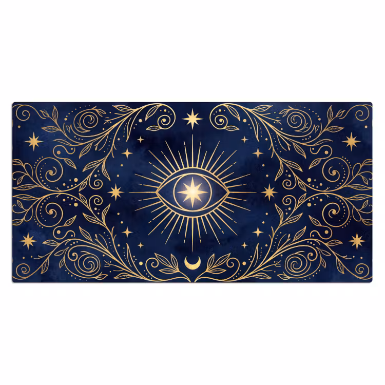 Bureau onderlegger - Oog - Patroon - Mystiek — 2