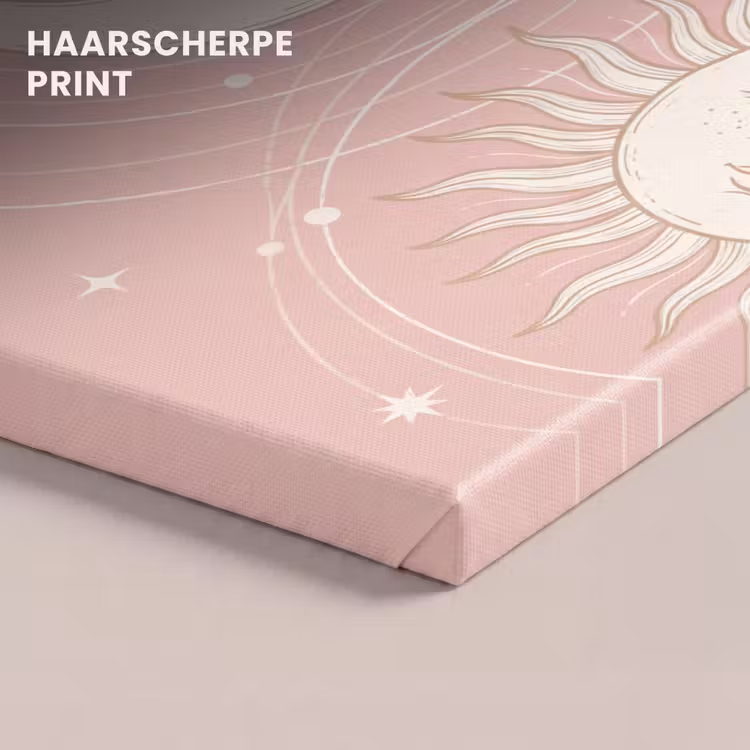 Canvas schilderij - Zon - Sterren - Hemel — 5