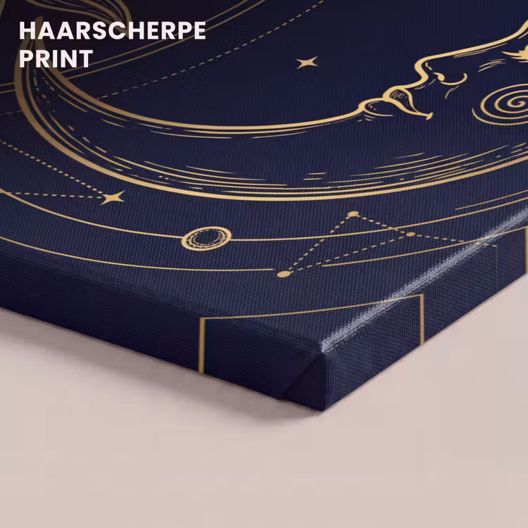 Canvas schilderij - Zon - Maan - Astrologie — 5