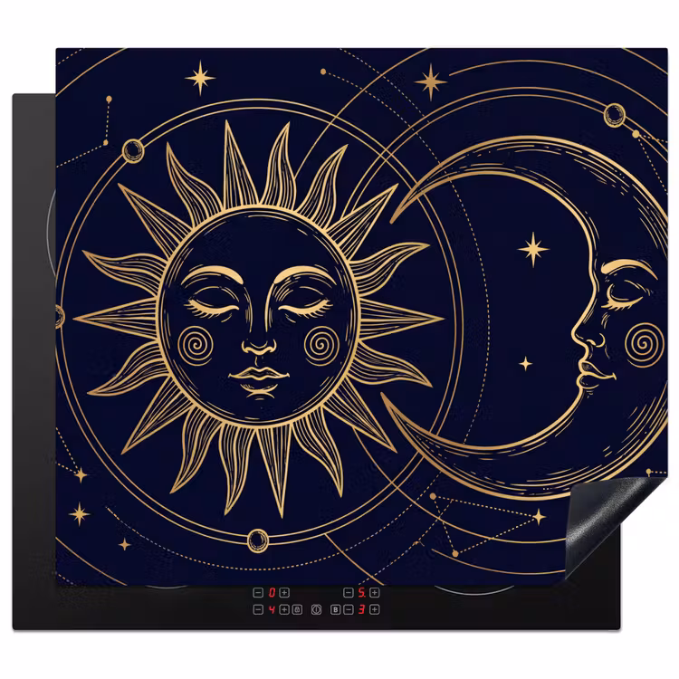 Inductie beschermer - Zon - Maan - Astrologie — 1
