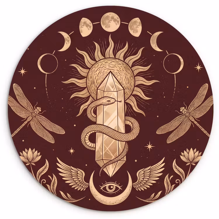 Muurcirkel - Mystiek - Hemel - Goud — 1