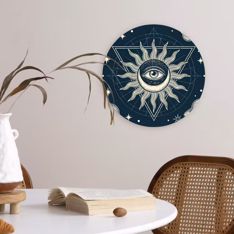 Muurcirkel - Zon Maan Sterren — 4