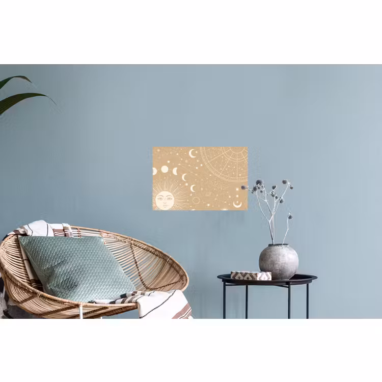 Muursticker - Zon - Maan - Sterren — 4