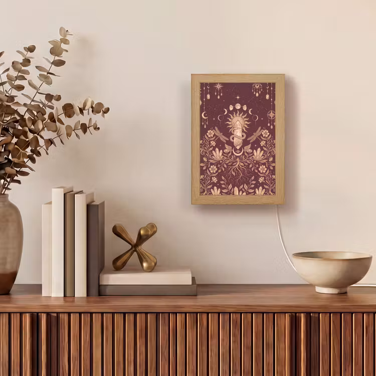 Gepersonaliseerde Lightbox - Mystiek - Hemel - Goud — 4