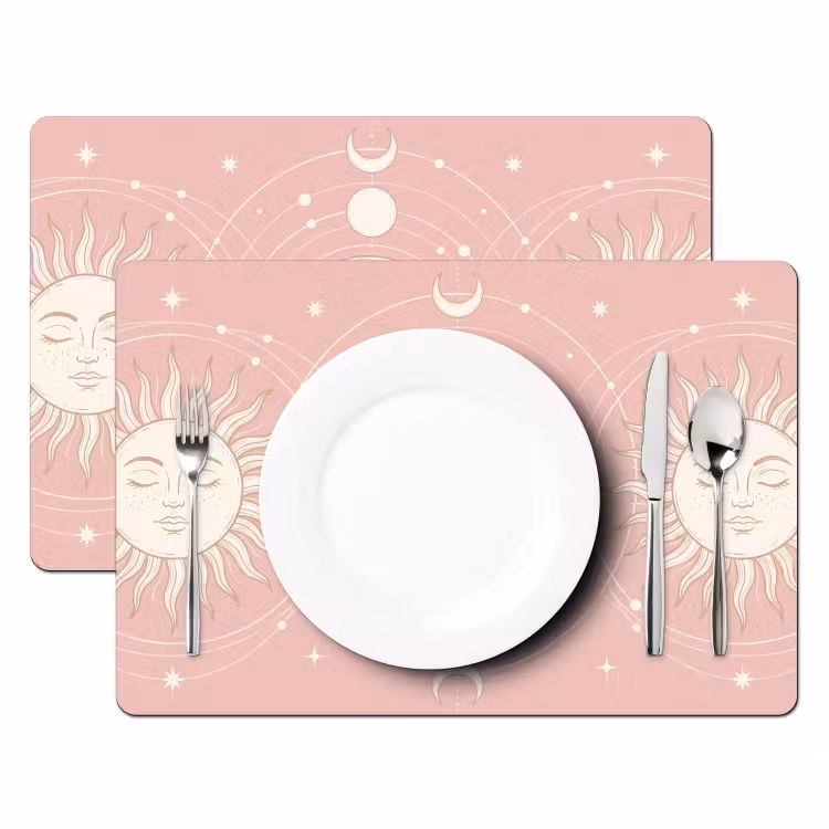 Placemat - 6 stuks - Zon - Sterren - Hemel — 2