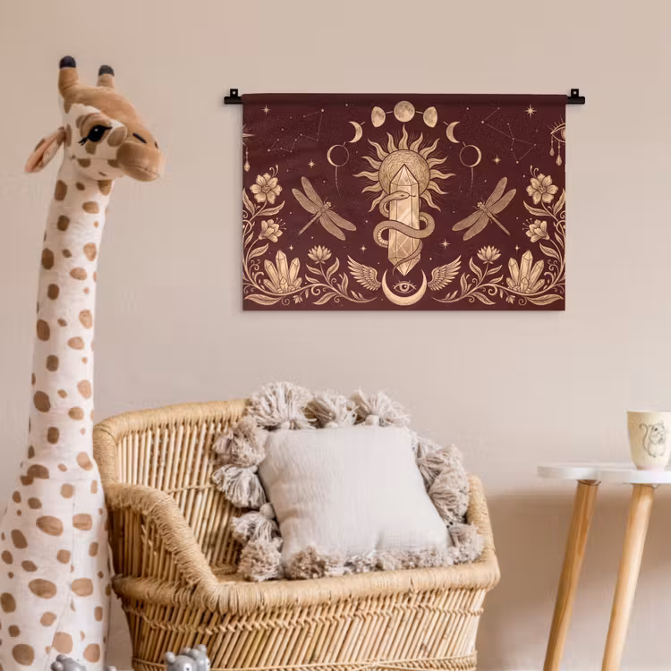 Wandkleed - Mystiek - Hemel - Goud — 5