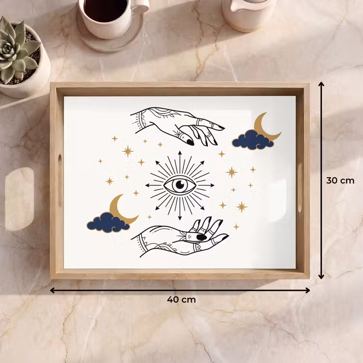 Dienblad - Handen - Mystiek - Symbolen — 9