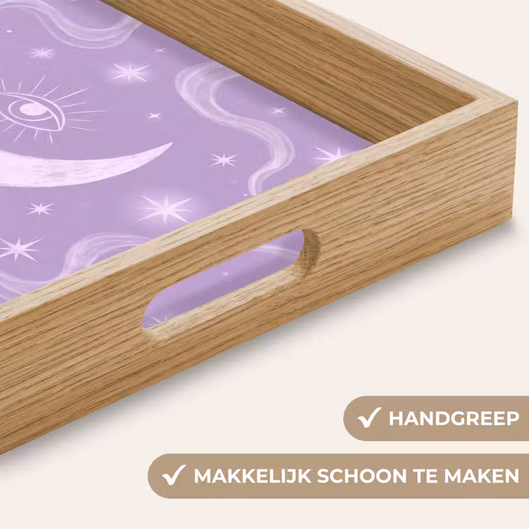 Dienblad - Maan - Mystiek - Paars — 5