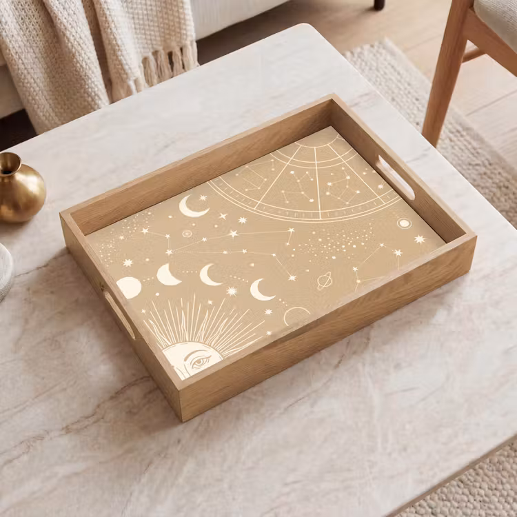 Dienblad - Zon - Maan - Sterren — 2