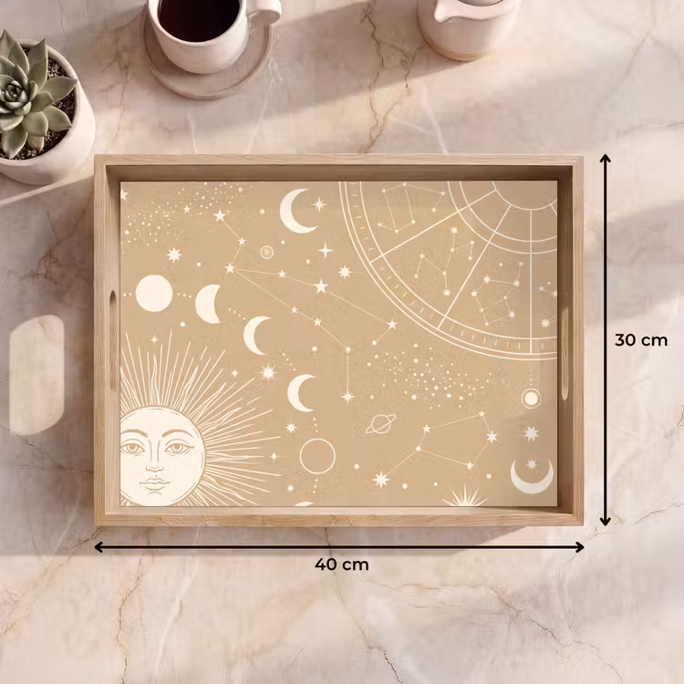 Dienblad - Zon - Maan - Sterren — 9