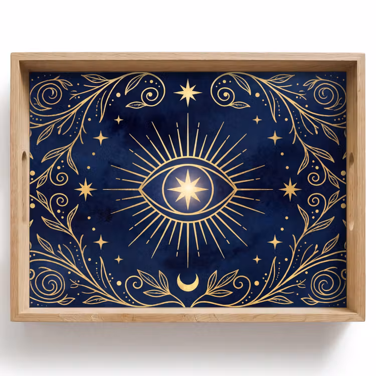 Dienblad - Oog - Patroon - Mystiek — 1