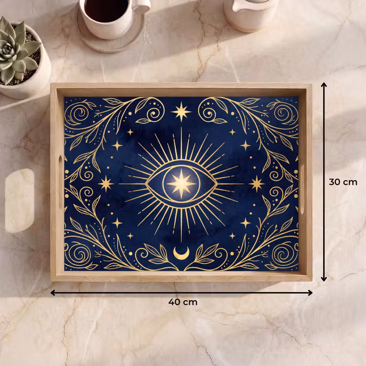 Dienblad - Oog - Patroon - Mystiek — 9