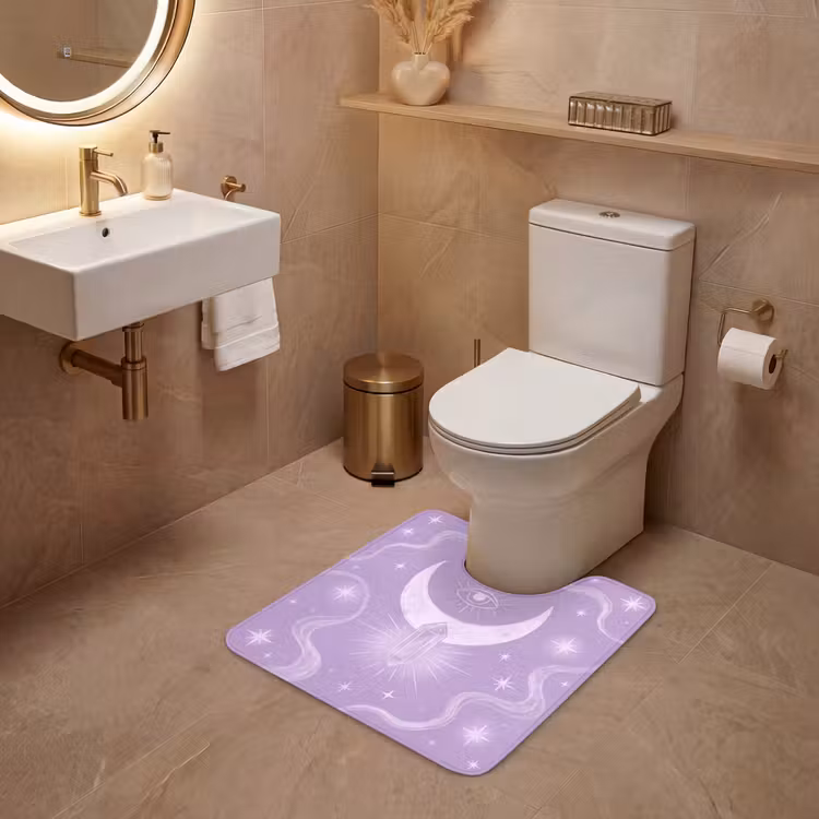 Wc Mat - Maan - Mystiek - Paars — 3