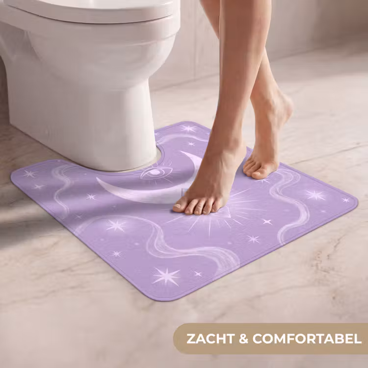 Wc Mat - Maan - Mystiek - Paars — 5