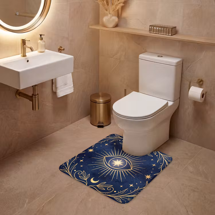 Wc Mat - Oog - Patroon - Mystiek — 3