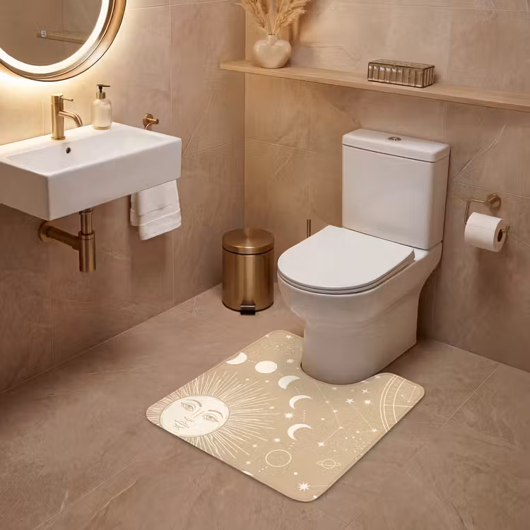 Wc Mat - Zon - Maan - Sterren — 3