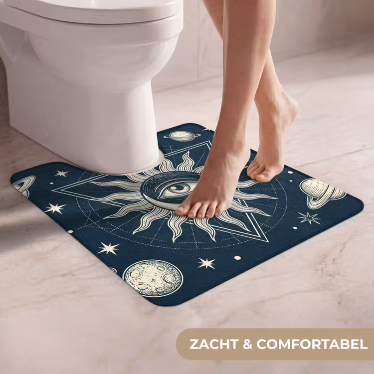 Wc Mat - Zon Maan Sterren — 5