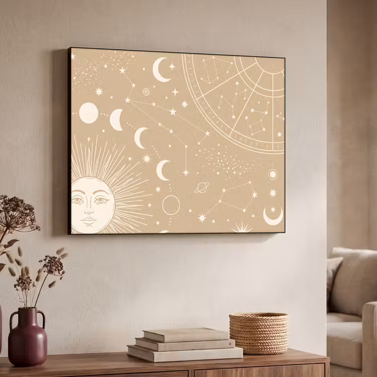 Art Frame - Zon - Maan - Sterren — 7
