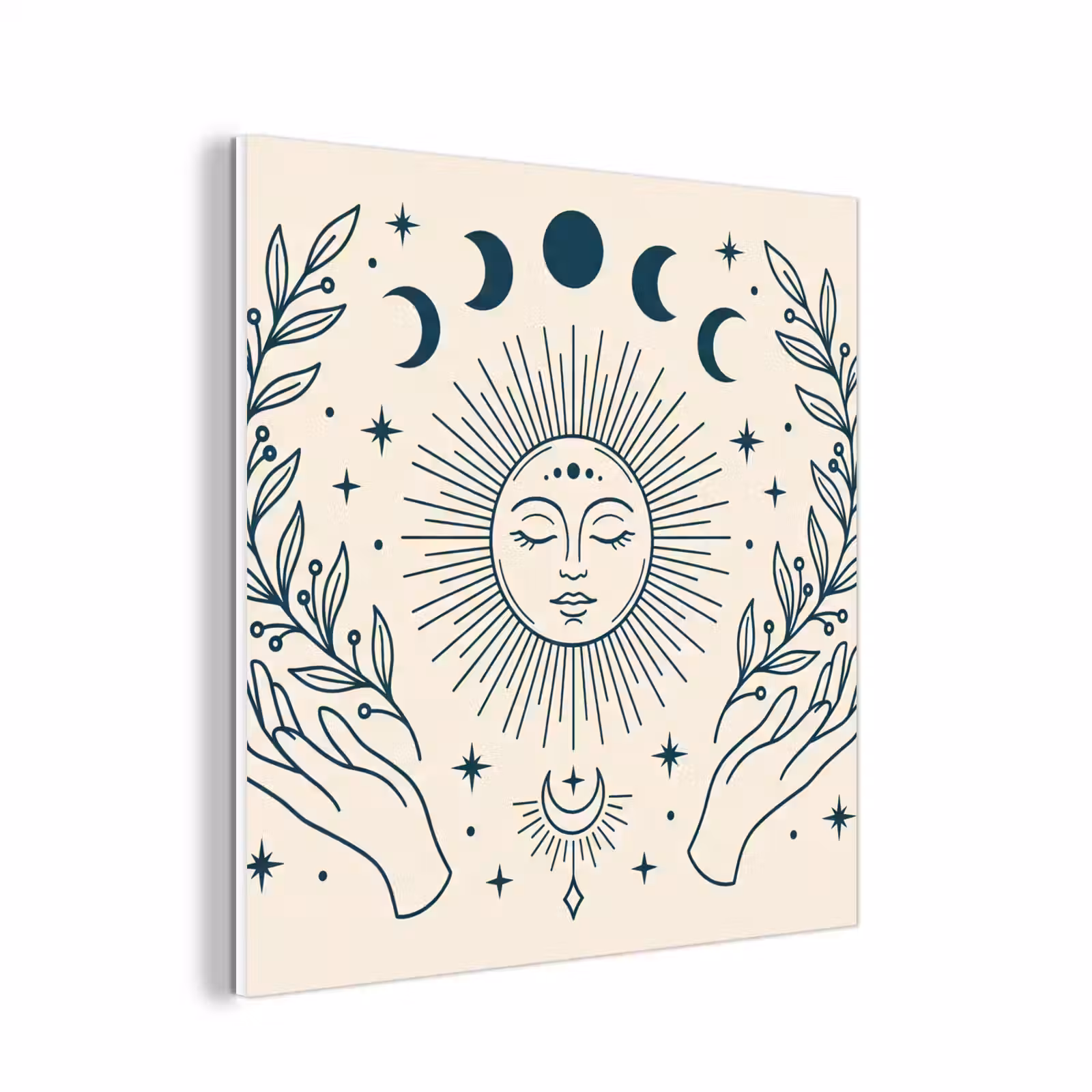 Forex - Zon Maan Illustratie — 1