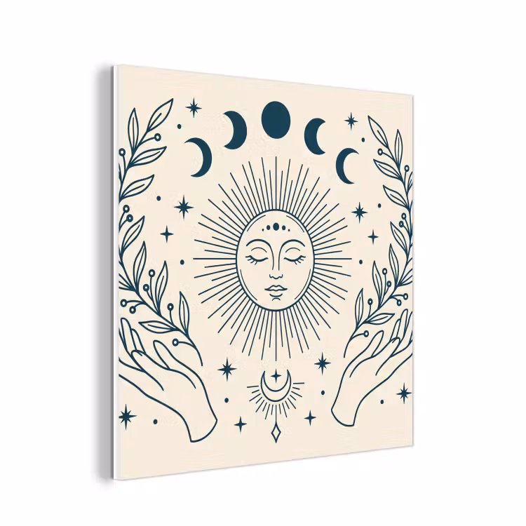 Forex - Zon Maan Illustratie — 1