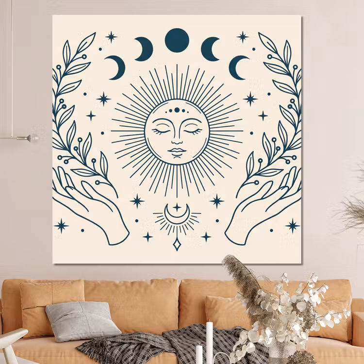 Forex - Zon Maan Illustratie — 4