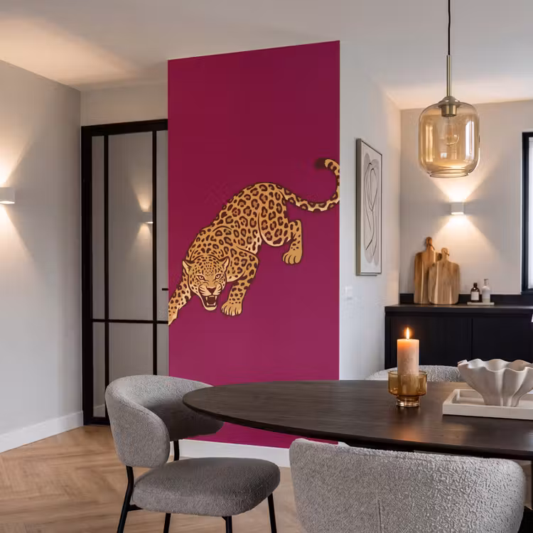 Behang - Kat - Aanvallend - Dieren — 5