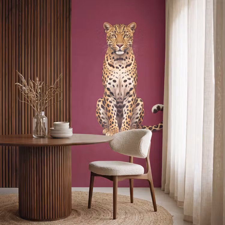 Behang - Kat - Dieren - Rood — 4
