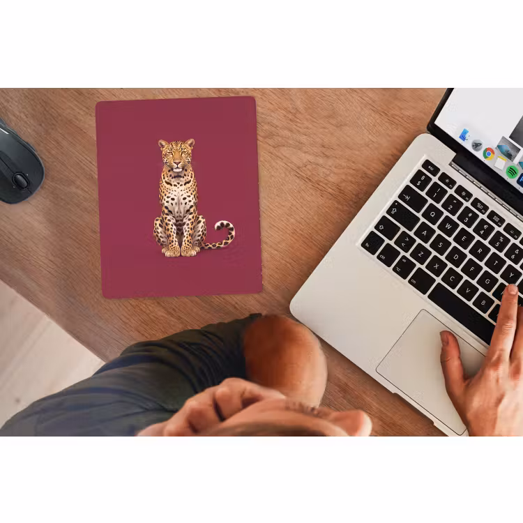 Muismat - Kat - Dieren - Rood — 2