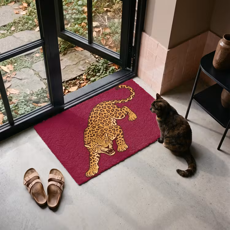 Deurmat - Kat - Aanvallend - Dieren — 2
