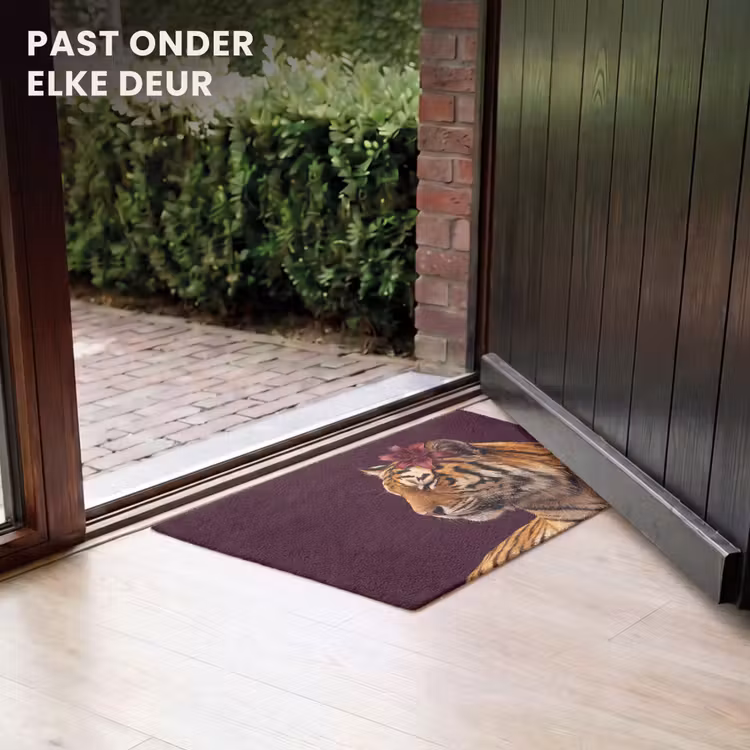 Deurmat - Tijger - Bloem - Dieren — 7