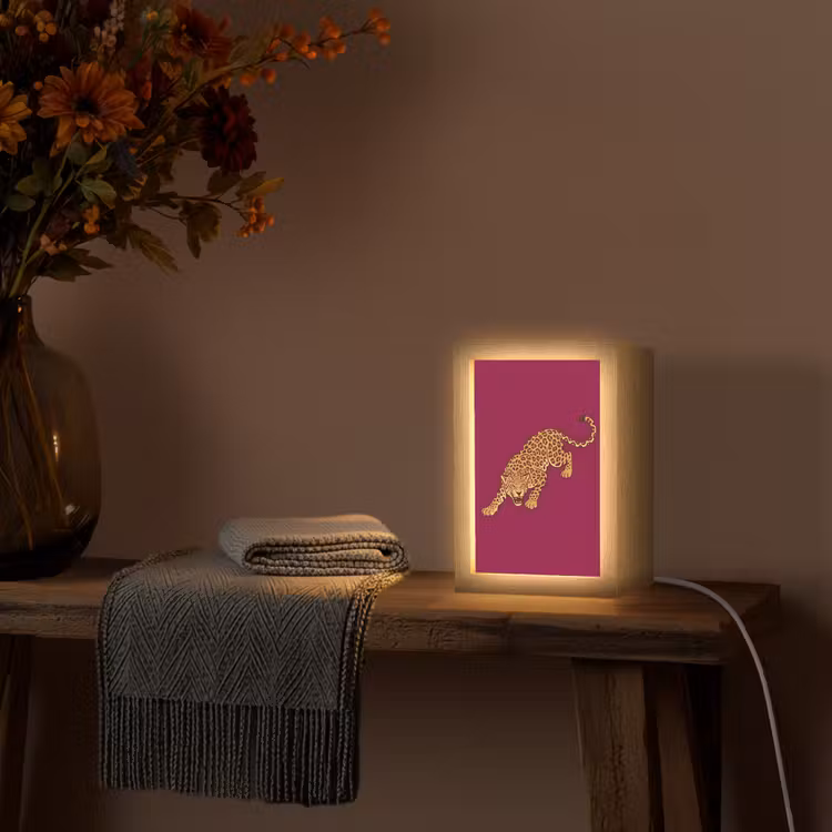 Gepersonaliseerde Lightbox - Kat - Aanvallend - Dieren — 3