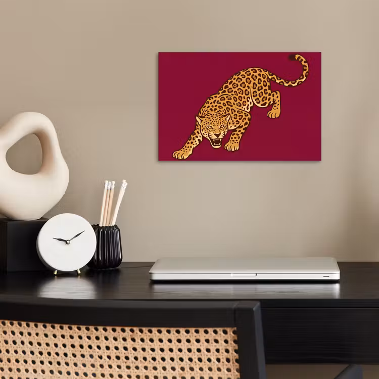 Poster - Kat - Aanvallend - Dieren — 2