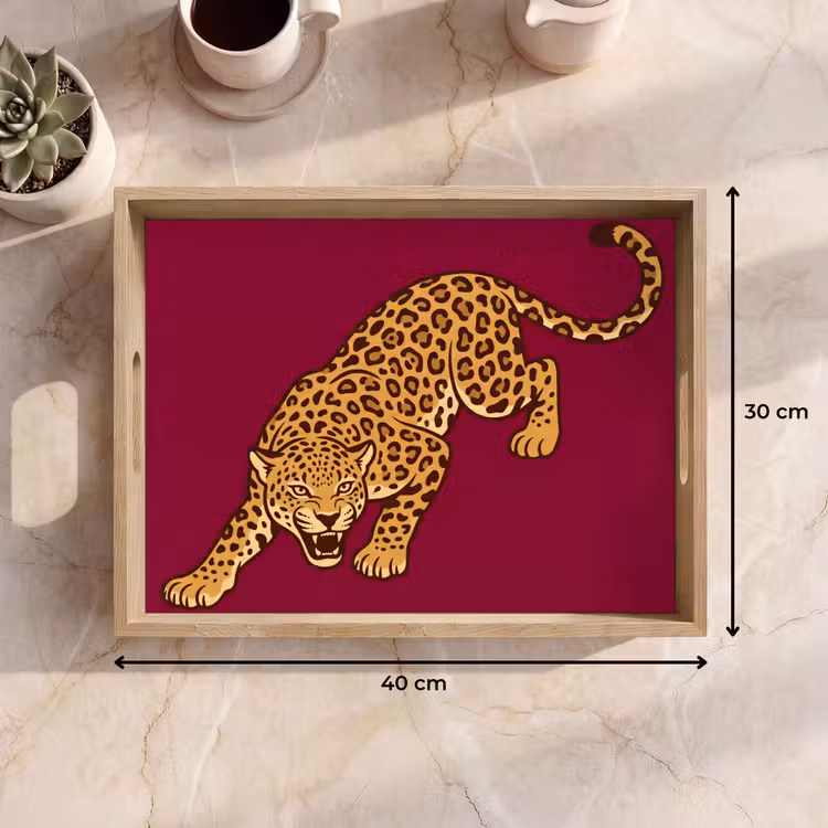 Dienblad - Kat - Aanvallend - Dieren — 9