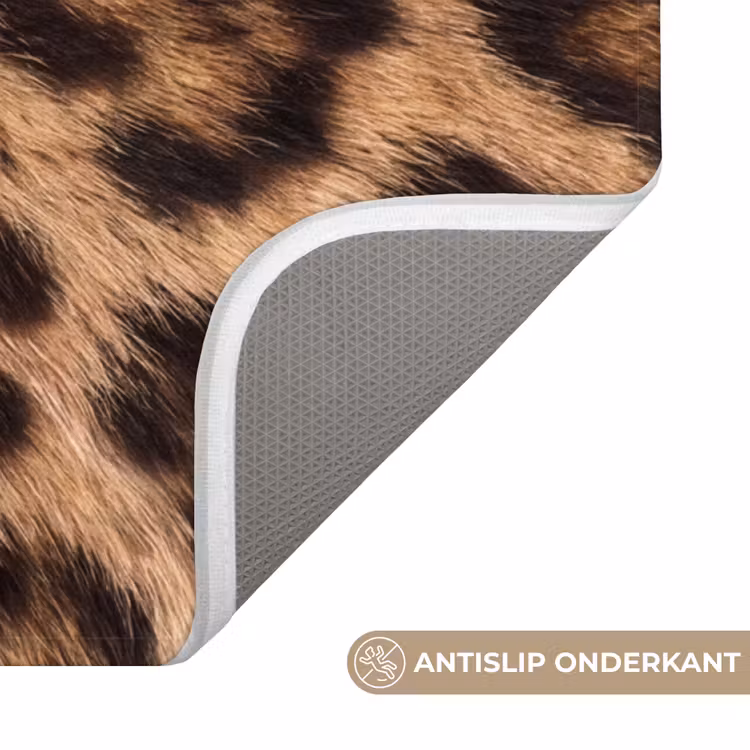 Wc Mat - Dierenprint - Lippen - Rood — 4