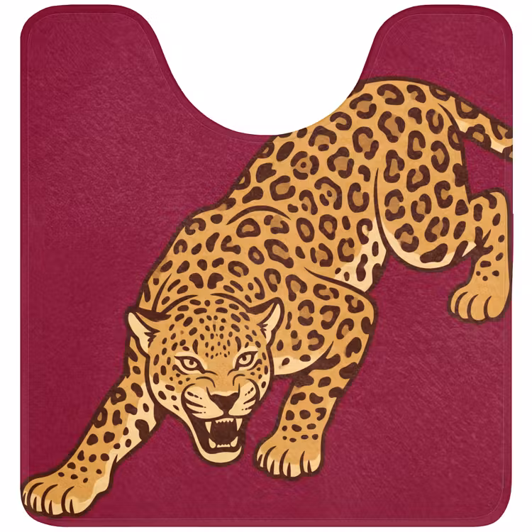 Wc Mat - Kat - Aanvallend - Dieren — 1