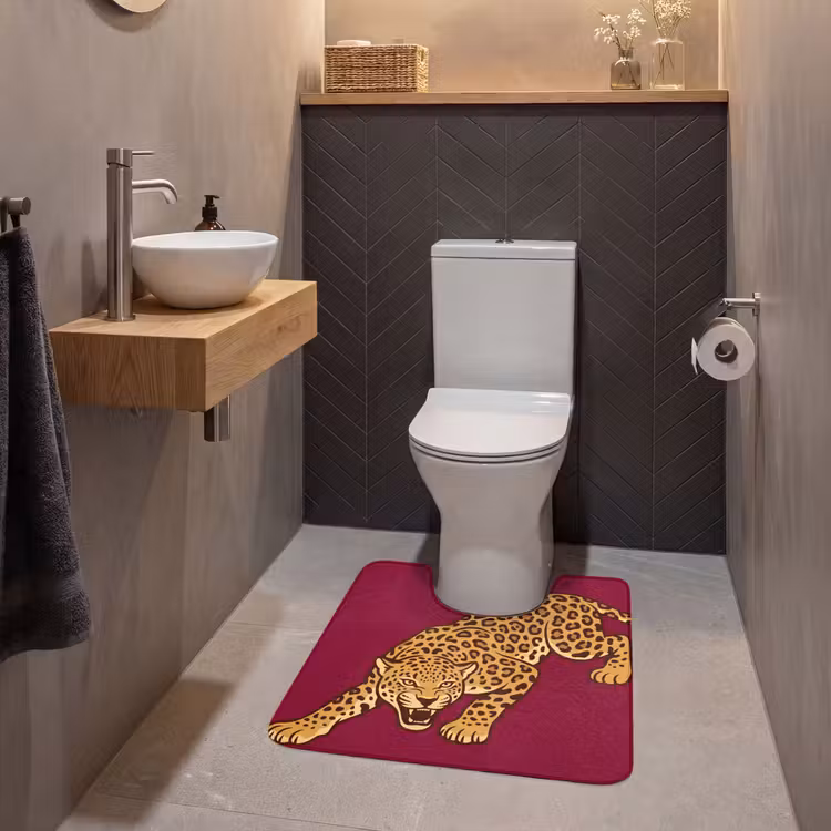Wc Mat - Kat - Aanvallend - Dieren — 2