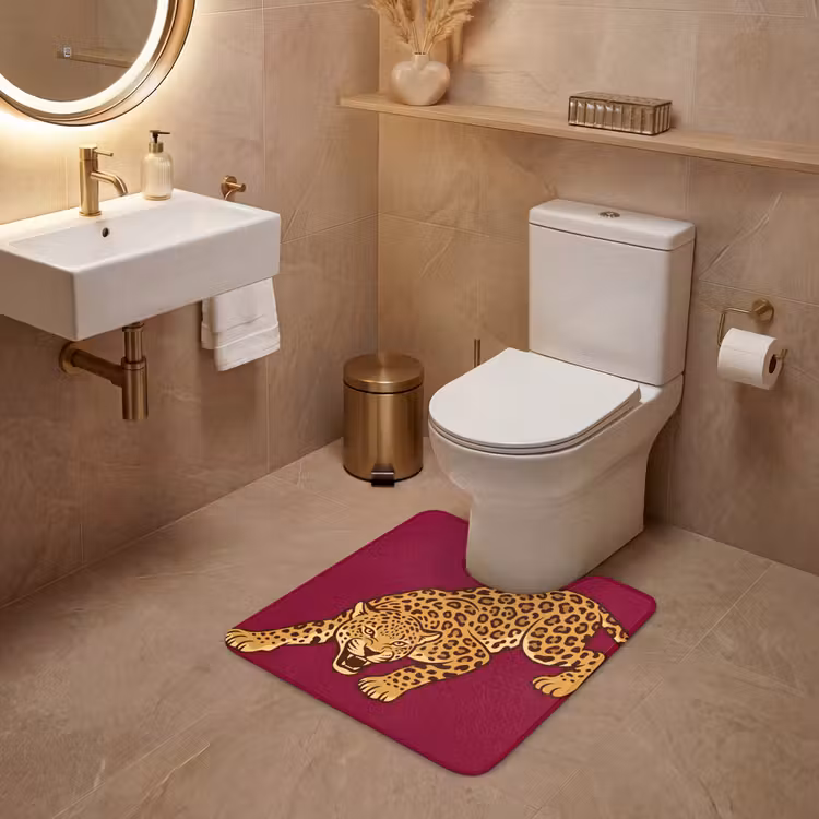 Wc Mat - Kat - Aanvallend - Dieren — 3