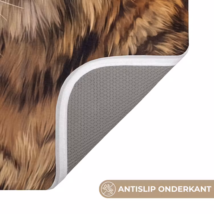 Wc Mat - Tijger - Bloem - Dieren — 4